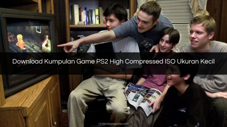 Download Kumpulan Game PS2 High Compressed ISO Ukuran Kecil