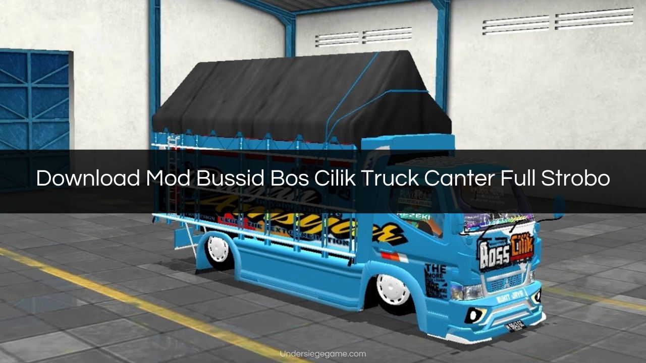 Download Mod Bussid Bos Cilik Truck Canter Full Strobo