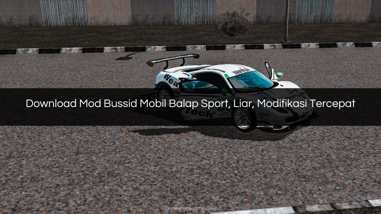 Download Mod Bussid Mobil Balap Sport Liar Modifikasi Tercepat