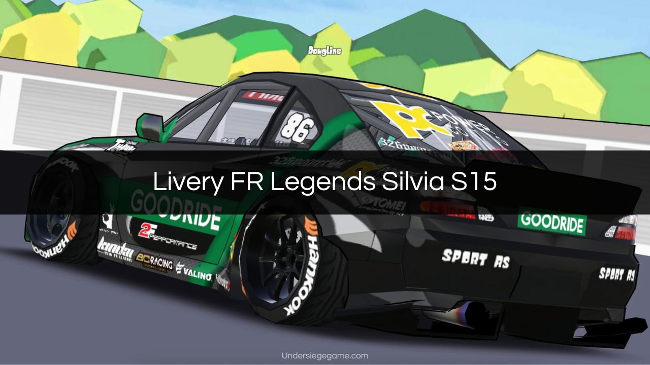 Livery FR Legends Silvia S15 Ziko Garasi Drift Monalisa Samurai