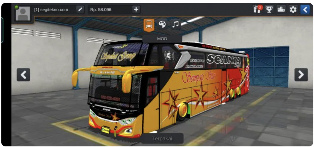 Mod Bus Ceper Sempati Star jb3 Full Anim