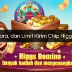 Syarat Cara dan Limit Kirim Chip Higgs Domino