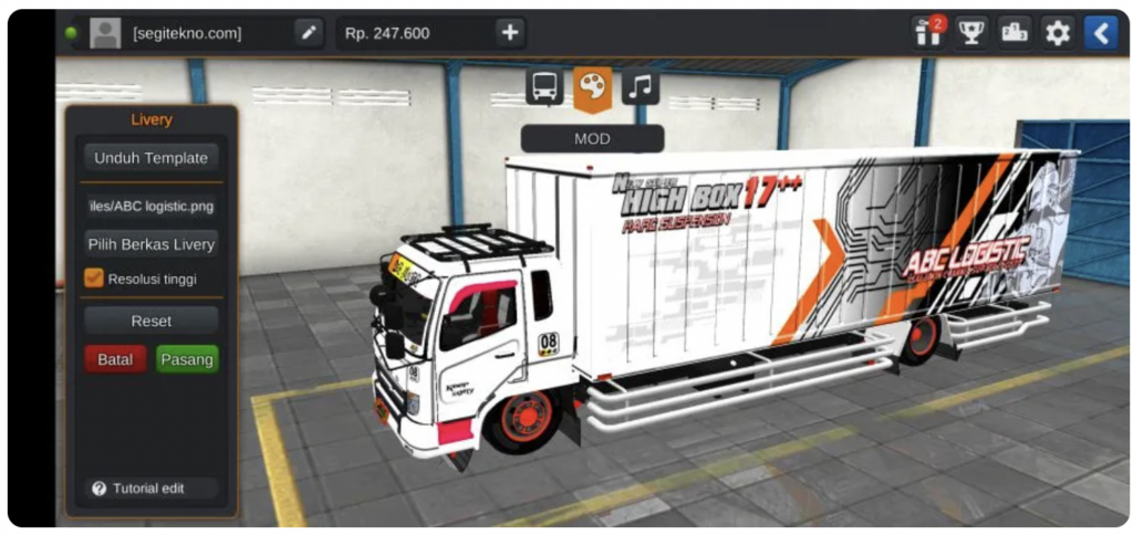 Truck Box Fuso