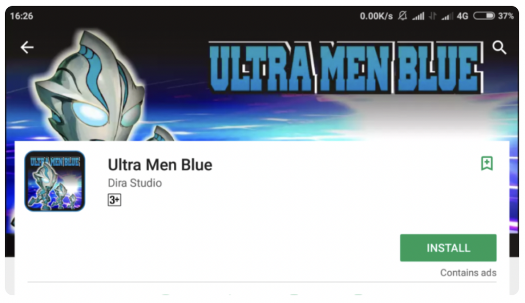 Ultra Men Blue