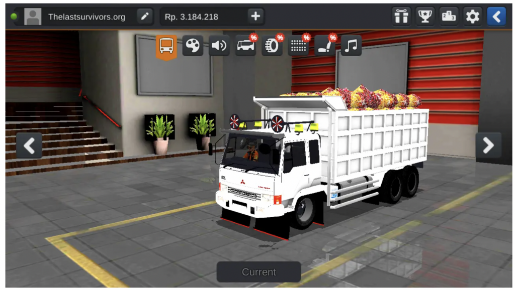 download mod bussid truck fuso tribal full muatan 4