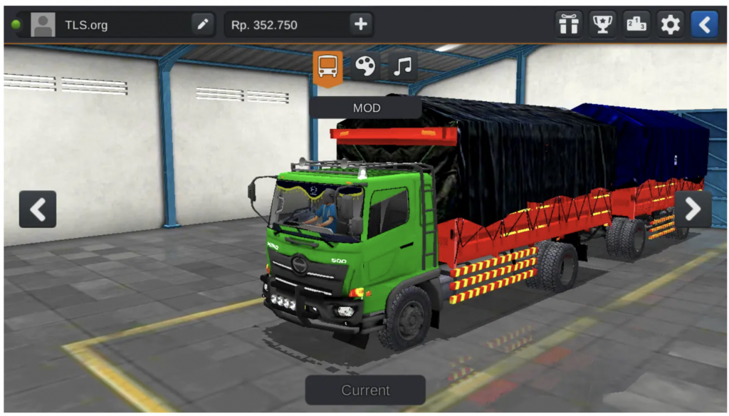 download mod bussid truck hino box