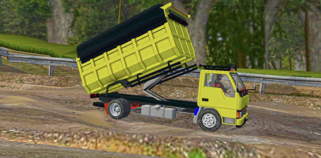 mod bussid dump truck